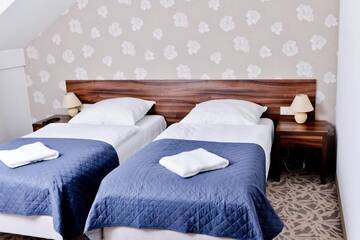 Фото номера Двухместный номер с 1 кроватью Отель Hotel Olsza г. Olszówka 3